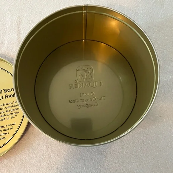 1991 Quaker Oats Tin - Picture 5 of 5